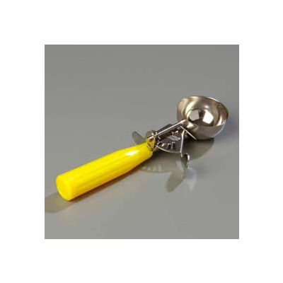 Carlisle 60300-20 - Disher W/ Yellow Handle 2 Oz - Pkg Qty 12