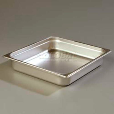 Carlisle 607232 - DuraPan™ Light Gauge Two-Thirds Size Pan, 13-7/8" x 12-3/4"