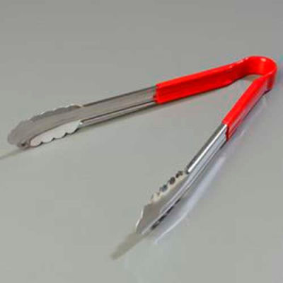 Carlisle 60756205 - Spectrum® Tongs, 16", Red
