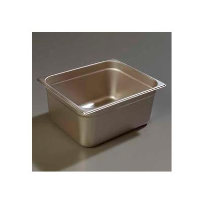 Carlisle 608126 - Durapan™ Heavy Gauge One-Half Size Pan 10-3/8" x 12-3/4", 6" Deep - Pkg Qty 6