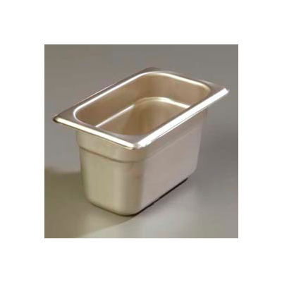 Carlisle 608194 - Durapan™ Heavy Gauge One-Ninth Size Pan 6-7/8" x 4-1/4" - Pkg Qty 6