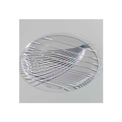 Carlisle 641607 - Festival Trays™ Round Tray 16", Clear - Pkg Qty 12