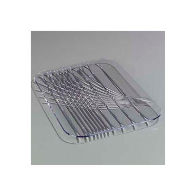 Carlisle 645007 - Festival Trays™ Rectangular Tray 15" x 10-3/4", Clear - Pkg Qty 12