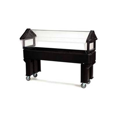 Carlisle 660603 - Six Star™ 6 Ft. Portable W/Legs Only, Black
