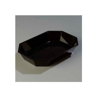 Carlisle 672303 - 2.5 Lb. Low Profile Crock 10-1/2" x 7", Black - Pkg Qty 6