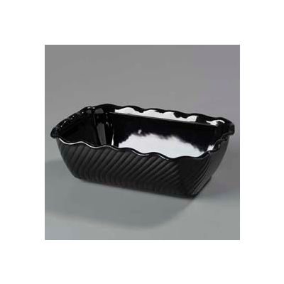 Carlisle 696303 - Tulip Deli™ 5 Lb. Crock 10-3/8" x 6-3/4", Black - Pkg Qty 6