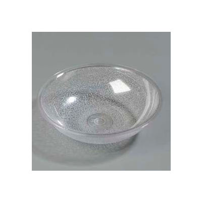 Carlisle 720607 - Round Pebbled Bowl 16 Oz, Clear - Pkg Qty 12