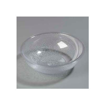 Carlisle 720807 - Round Pebbled Bowl 1.62 Qt., Clear - Pkg Qty 12