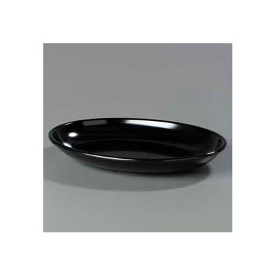 Carlisle 791603 - Designer Displayware™ 3 Qt. Oval Platter 16" x 12", Black - Pkg Qty 4