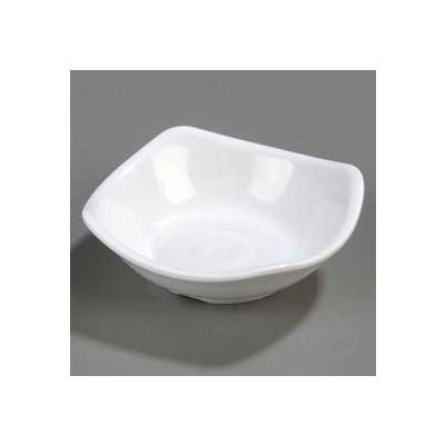 Carlisle 794002 - Small Square Dish 3-1/2", White - Pkg Qty 48