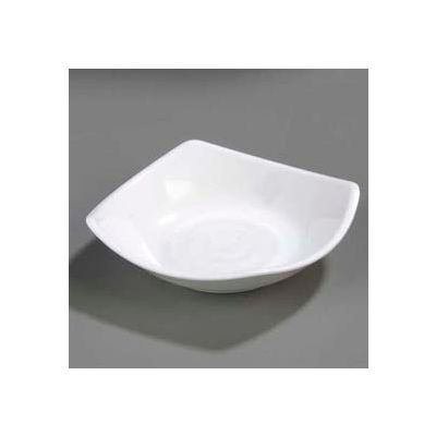Carlisle 794202 - Small Square Dish 5-1/4", White - Pkg Qty 48