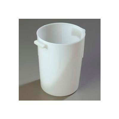 Carlisle 080002 - Bains Marie Container 8 Qt., White - Pkg Qty 12