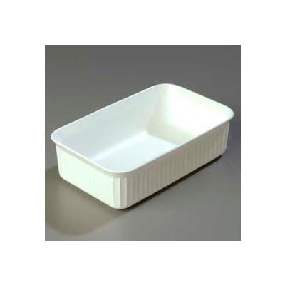 Carlisle 811002 - Deliware® 5 Lb. Crock 10-1/16" x 6-3/16", White - Pkg Qty 12