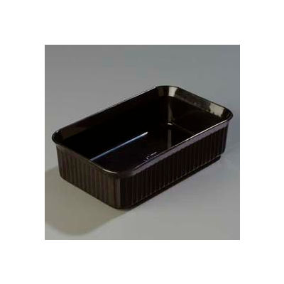 Carlisle 811003 - Deliware® 5 Lb. Crock 10-1/16" x 6-3/16", Black - Pkg Qty 12