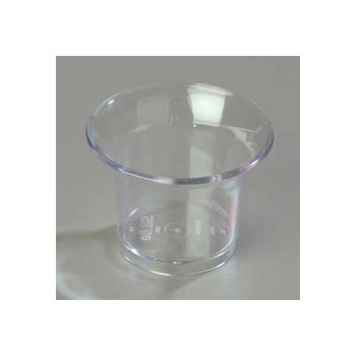 Carlisle 082007 - Oyster Sauce Cup 2.6 Oz., Clear - Pkg Qty 144
