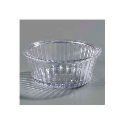 Carlisle 084407 - Fluted Ramekin 2 Oz., Clear - Pkg Qty 48