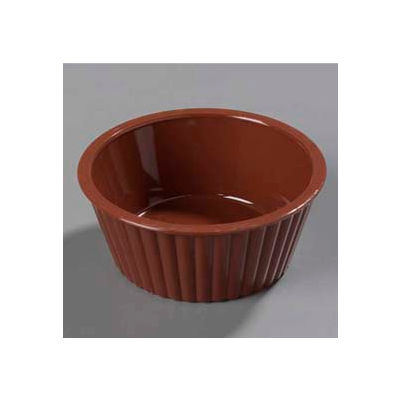 Carlisle 084528 - Fluted Ramekin 4.5 Oz., Lennox Brown - Pkg Qty 48