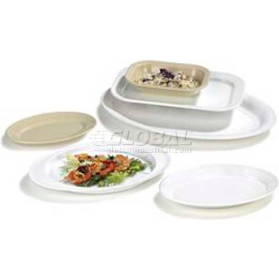 Carlisle ARR11202 - Oval Platter, 14-3/4" x 10-1/2", White
