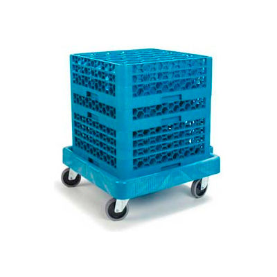 Carlisle C223614 - Warewashing Rack Dolly, Blue