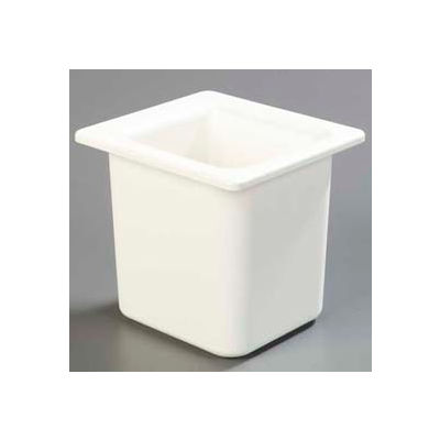 Carlisle CM110502 - Coldmaster® 6" Deep High Capacity Sixth-Size Food Pan, White