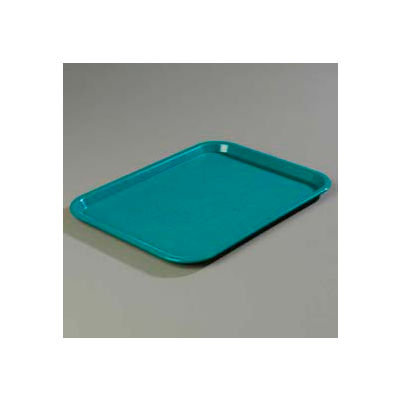 Carlisle CT121615 - Cafe® Standard Tray 12" x 16", Teal - Pkg Qty 24