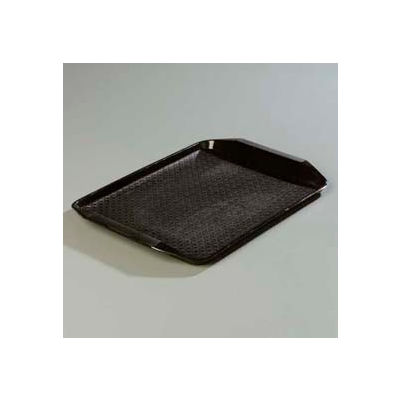 Carlisle CT121703 - Cafe® Handled Tray 12" x 17", Black - Pkg Qty 24