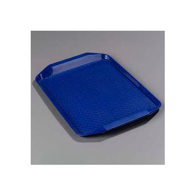 Carlisle CT121714 - Cafe® Handled Tray 12" x 17", Blue - Pkg Qty 24