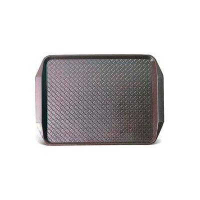 Carlisle CT121769 - Cafe® Handled Tray 12" x 17", Chocolate - Pkg Qty 24