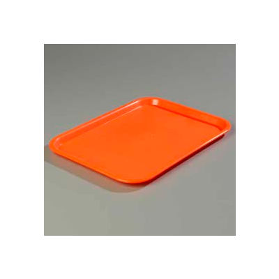 Carlisle CT141824 - Cafe® Standard Tray 14" x 18", Orange - Pkg Qty 12