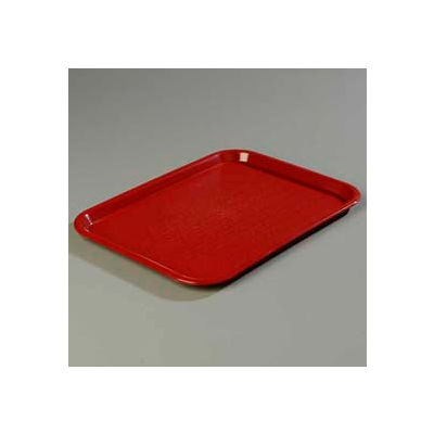 Carlisle CT141861 - Cafe® Standard Tray 14" x 18", Burgundy - Pkg Qty 12