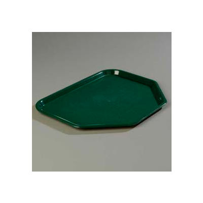 Carlisle CT1713TR08 - Cafe® Trapezoid Tray 18", 14", 13/16", Forest Green - Pkg Qty 12