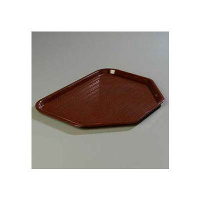 Carlisle CT1713TR69 - Cafe® Trapezoid Tray 18", 14", 13/16", Chocolate - Pkg Qty 12