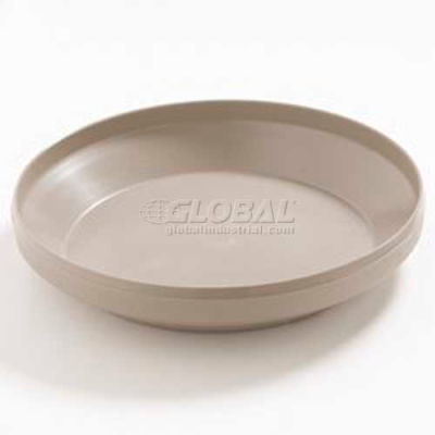 Dinex DX108731 - Pellet Underliner For Insulated Domes, 9-1/2"Dia. x 1-7/8"H, 12/Cs, Latte