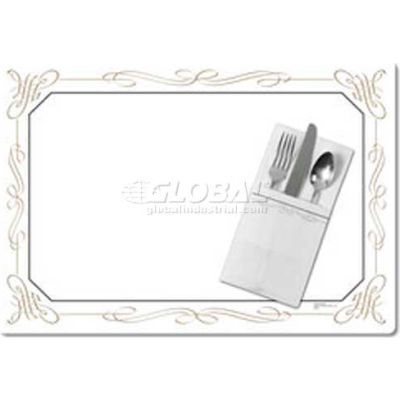 Dinex DX5350RR - Filigree Pattern W/ Straight Edge/Small Corner, 13-3/8" x 17-7/8"
