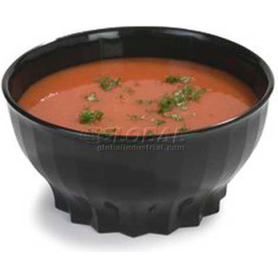 Dinex DX9300B03 - Tropez Bowl, High-Temp, 9 Oz., 48/Cs, Onyx
