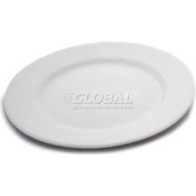 Dinex DX9ACP02A - 9" China Entree Plate 9", Bright White