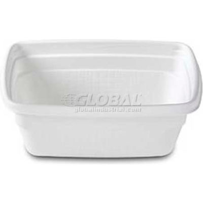 Dinex DXHH20A - Rect. Soup Bowl For Aladdin™ 8 Oz. 1000/Cs, White