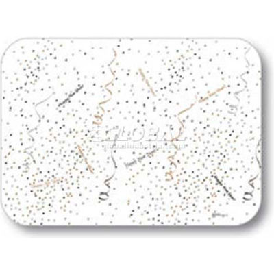 Dinex DXHS470I001 - Confetti & Streamers Design Traycover W/ Straight Edge, 12-1/2" x 16-1/2"