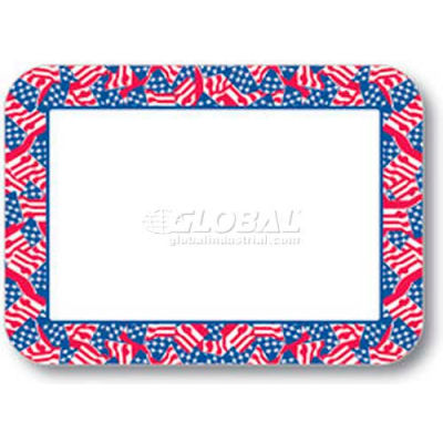 Dinex DXHS601M001 - Stars & Stripes Design Traycover W/Straight Edge, 13-5/8" x 18-3/4"