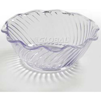 Dinex DXSWC1203 - Tulip Bowl- Swirl, 13 Oz., 48/Cs, Black