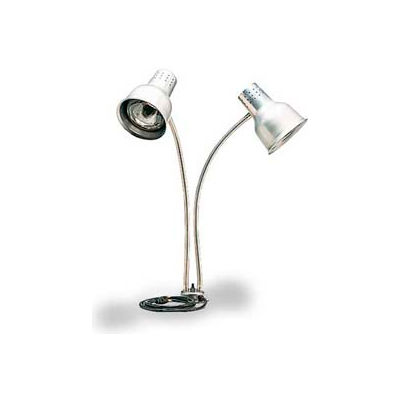 Carlisle HL828500 - FlexiGlow™ Dual Arm Heat Lamp, 24", Aluminum