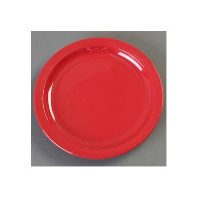 Carlisle KL20105 - Kingline™ Sandwich Plate 7-7/32" x 3/4", Red - Pkg Qty 48