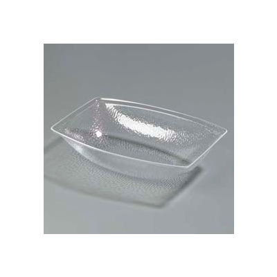 Carlisle OSB17607 - Pebbled Bowl 11 Qt, Oval, Clear - Pkg Qty 4
