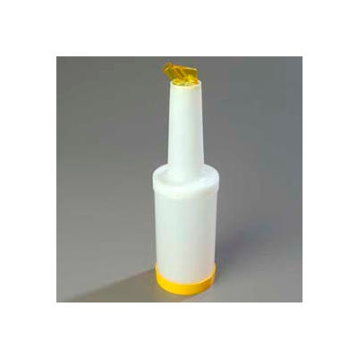 Carlisle PS601N04 - Stor N' Pour® Complete Unit 1 Qt., Yellow - Pkg Qty 12