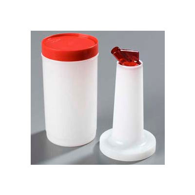 Carlisle PS601N05 - Stor N' Pour® Complete Unit 1 Qt., Red - Pkg Qty 12