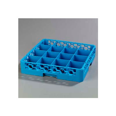 Carlisle RC1614 - Opticlean™ 16-Compartment Cup Rack, Blue - Pkg Qty 6