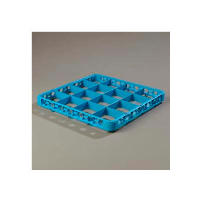 Carlisle RE1614 - Opticlean™ 16-Compartment Divided Glass Rack Extender, Blue - Pkg Qty 6
