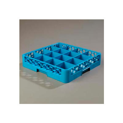 Carlisle RG1614 - Opticlean™ 16-Compartment Glass Rack, Blue - Pkg Qty 6