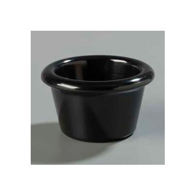 Carlisle S27503 - Smooth Ramekin 1.5 Oz., Black - Pkg Qty 48