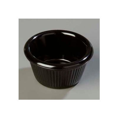 Carlisle S27903 - Fluted Ramekin 2 Oz., Black - Pkg Qty 48
